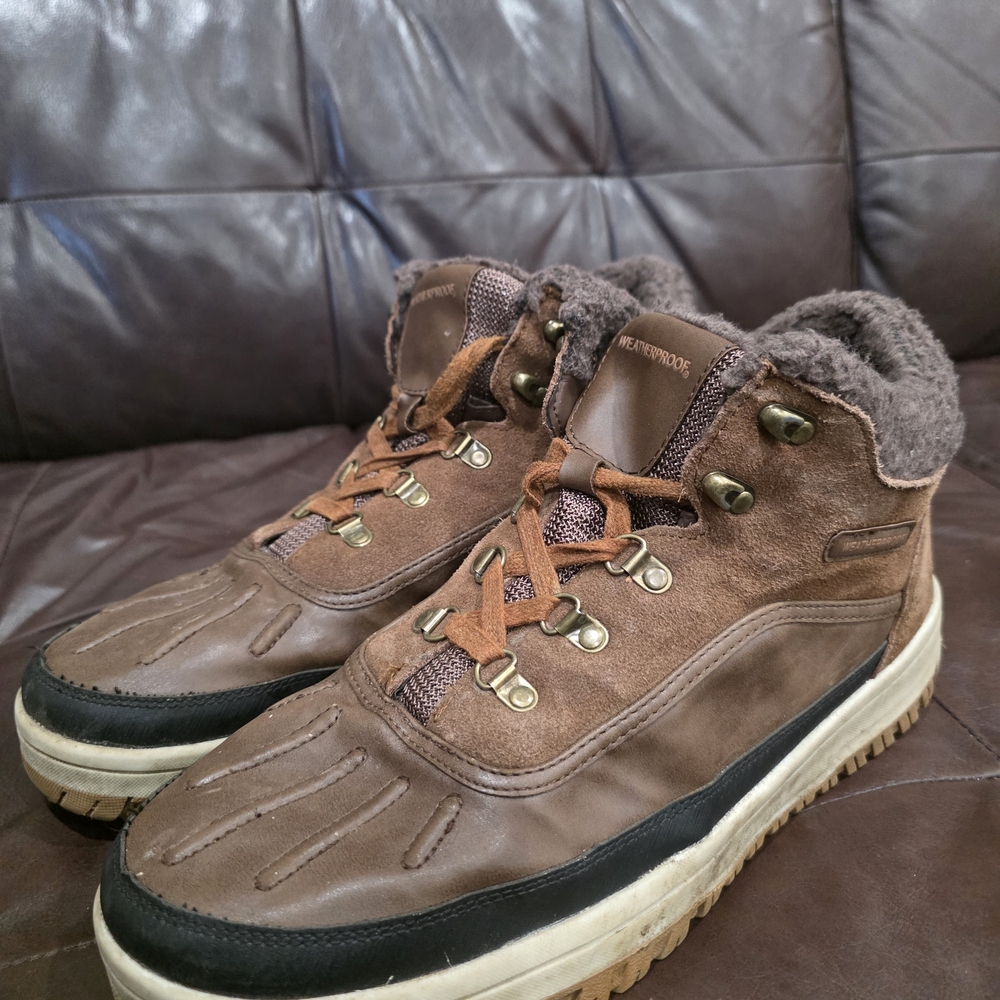 Weatherproof Brown Men's Rain & Snow Boots